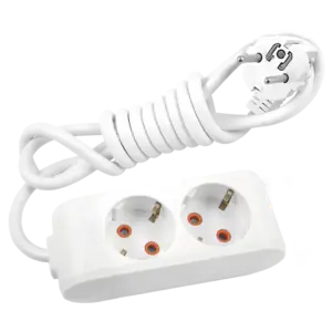 120620266a2bb078049e4.webp Viko Multi-Let İkili Grup Priz Topraklı 2 Metre Beyaz (Çocuk Korumalı) 90113202