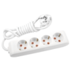 Viko Multi-Let Dörtlü Grup Priz Topraklı 3 Metre Beyaz (Çocuk Korumalı) 90113403