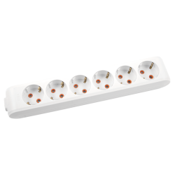 120620266a2bb082cb36d.png Viko Multi-Let Altılı Grup Priz Topraklı Klemensli Beyaz (Çocuk Korumalı) 90113600