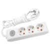 Viko Multi-Let Üçlü Grup Priz Anahtarlı Topraklı 3 Metre Beyaz (Çocuk Korumalı) 90117303