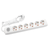 Viko Multi-Let Altılı Grup Priz Anahtarlı Topraklı 3 Metre Beyaz (Çocuk Korumalı) 90117603