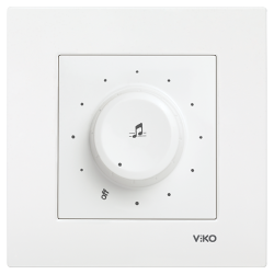 120620266a2bb1eb8be83.png Viko Karre/Meridian Beyaz Müzik Yayın Anahtarı Mekanizma (Çerçeve Hariç) 90967054