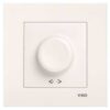 120620266a2bb1f7e89f0.jpeg Viko Karre/Meridian Krem R Dimmer Rl 600w Mekanizma (Çerçeve Hariç) 90967220