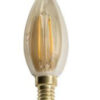 Cata CT-4280 4W E-14 Duylu Rustik Led Buji Ampul Amber Işık