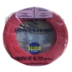 120620266a2bb5b2ed4bf.webp Hes Nyaf Kablo 0,75 mm² Kırmızı ( H05v-K )