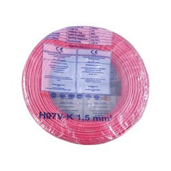 120620266a2bb5b8770a7.jpeg Hes Nyaf Kablo 1,5 mm² Kırmızı ( H07v-K )