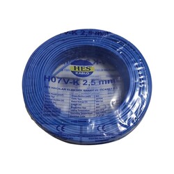 120620266a2bb5b98894c.jpeg Hes Nyaf Kablo 2,5 mm² Mavi ( H07v-K )