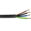 Hes 4x4 mm² TTR Kablo Siyah H05VV-F