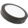 120620266a2bba607fa92.jpeg Lamptime 16W Sıva Üstü Slim Downlight 6500k Yuvarlak Siyah Gövde