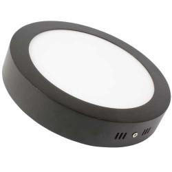 120620266a2bba607fa92.jpeg Lamptime 16W Sıva Üstü Slim Downlight 6500k Yuvarlak Siyah Gövde
