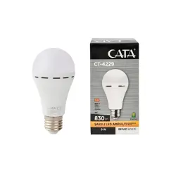 120620266a2bbc691ec8e.webp Cata CT-4229 9w Şarjlı Led Ampul Beyaz Işık