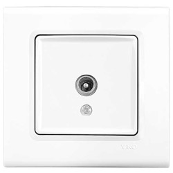 120620266a2bbcbf8b771.jpeg Viko Linnera/Rollina Beyaz Uydu Prizi F Konnektör - 10 Db Mek+Kapak (Çerçeve Hariç) 90440097