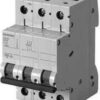 Siemens 5SL6310-7YA 3x10 Amper 6kA C Tipi Otomatik Sigorta