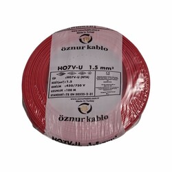 120620266a2bbea3942d1.jpeg Öznur Nya Kablo 1,5 mm² Kırmızı ( H07v-U )