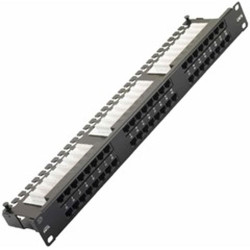 120620266a2bc3884d675.jpeg Hcs 24 Port Keystone Jack Utp Boş 19" 1u Panel