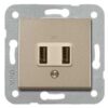 Viko Artline Novella/Trenda Bronz Usb Priz Kapak 5v- (Mekanizma Hariç)