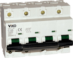 120620266a2bc51fc3c0f.jpeg Viko - 10VTB-4C63N 4x63A 10kA C Tipi Otomatik Sigorta