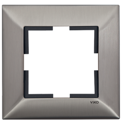 120620266a2bc5cfaee13.png Viko Trenda Metal Inox Üçlü Çerçeve