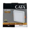 120620266a2bc5d334147.jpeg Cata Ct-5655 6w Kare Plus Led Panel Armatür Günışığı