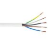 Hes 5x2,5 mm² TTR Kablo Beyaz H05VV-F