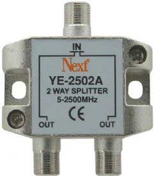 120620266a2bc7bc84704.jpeg NEXT YE-2502A 1/2 5-2500 MHZ SPLİTTER