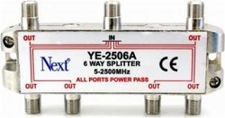 120620266a2bc7bda6391.jpeg NEXT YE-2506A 1/6 5-2500 MHZ SPLİTTER