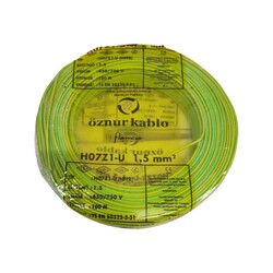 120620266a2bce1d51c53.jpeg Öznur Nya Kablo 1,5mm Sarı Yeşil (H07Z1-U) Halojen Free