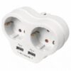 120620266a2bd6c81dda6.jpeg Viko İKİLİ TOPRAKLI VE USB ÇIKIŞLI FİŞ/PRİZ (1A) VK 90301814