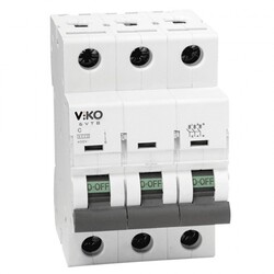 120620266a2bd6ea236f8.jpeg Viko - 6VTB-3C50 3x50A 6kA Otomatik Sigorta