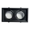 Cata CT-5504 Halospot Led Spot 2-li Siyah Kasa