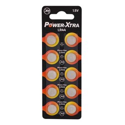 120620266a2bd73fae821.jpeg Power-Xtra LR44 Size Alkaline Pil - Blister ( 1 adet )