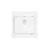 120620266a2bdd64ce067.webp Karre Meridian Beyaz Gecikmeli Switchli Energy Saver Anahtar 230V Mekanizma+Kapak 90967119