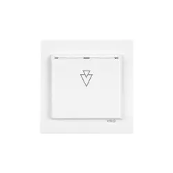 120620266a2bdd64ce067.webp Karre Meridian Beyaz Gecikmeli Switchli Energy Saver Anahtar 230V Mekanizma+Kapak 90967119
