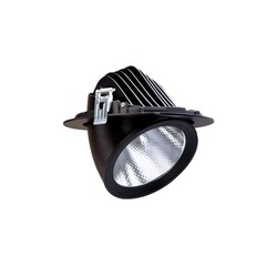 120620266a2bdf03cef15.jpeg Pelsan 30W Nira COB LED Ray Spot Armatür Siyah 4000K Gün Işığı