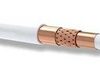 Erse RG6 U6 Cu/Cu Anten Kablosu Beyaz 100'lük Top