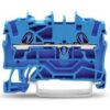 Wago 2002-1204 4mm2 Mavi 2 İletkenli Ray Klemens