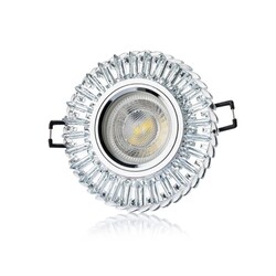Cata CT-6636 Lilyum Cam Spot Led Çerçeveli