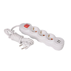 Pelsan USB Çocuk Korumalı Üçlü 2 Metre Kablolu Grup Priz