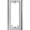 Audio Dekoratif Işıklı Zil Panel Gümüş Çerçeve