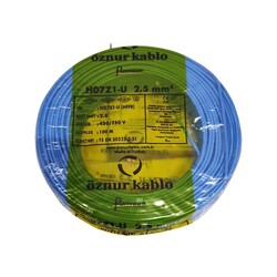 120620266a2bf1a3903fd.jpeg Öznur Nya Kablo 2,5mm Mavi (H07Z1-U) Halojen Free