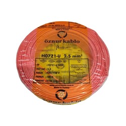 120620266a2bf1a426418.jpeg Öznur Nya Kablo 2,5mm Kırmızı (H07Z1-U) Halojen Free