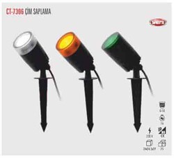 120620266a2bf2276034a.jpeg Cata CT-7306 Duy Kazıklı Led Bahçe Aydınlatma Mavi