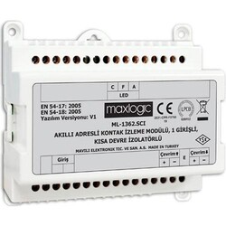 120620266a2bf5317a675.jpeg Maxlogic ML-1362 Akıllı Adresli Kontak İzleme Modülü, 1 Girişli