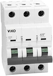 120620266a2bf561ca9f5.jpeg Viko - 6VTB-3C100 3x100A 6kA C Tipi Otomatik Sigorta
