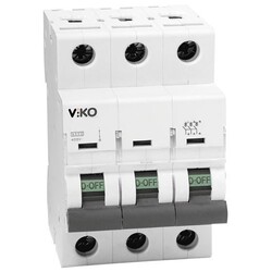 120620266a2bf568e483a.jpeg Viko - 4VTB-3C20 3x20A 4,5kA C Tipi Otomatik Sigorta