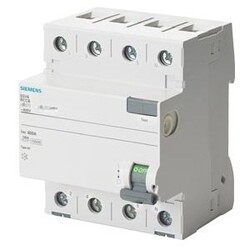 120620266a2c03ce161ed.jpeg Siemens - 5SV5346-6 4X63A 30mA Kaçak Akım Rölesi