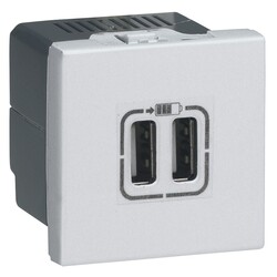 120620266a2c03eb583aa.jpeg Legrand İkili USB Prizi,Telefon Şarjı İçin, 5V