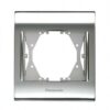 Viko Panasonic Thea Blu Chrome+Beyaz Tekli Çerçeve