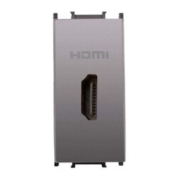 120620266a2c06c9334c3.jpeg Viko Panasonic Thea Modüler Antrasit 1M HDMI Konnektör Mekanizma + Düğme/Kapak