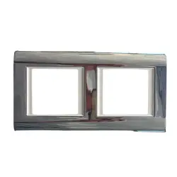 120620266a2c0829ba18d.webp Thea/Panasonic Sistema Chrome+Metalik Beyaz 2X2M Çerçeve